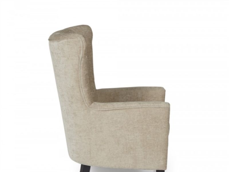 Serene Dunbar Mink Fabric Chair