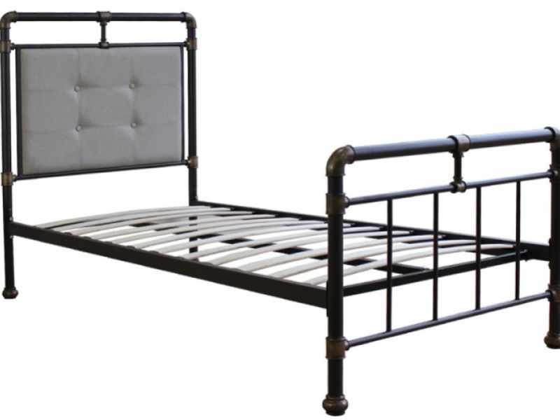 Sleep Design Oxford 3ft Single Metal Bed Frame