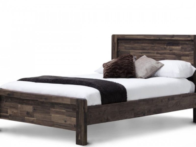 Sleep Design Chester 4ft6 Double Teak Wooden Bed Frame