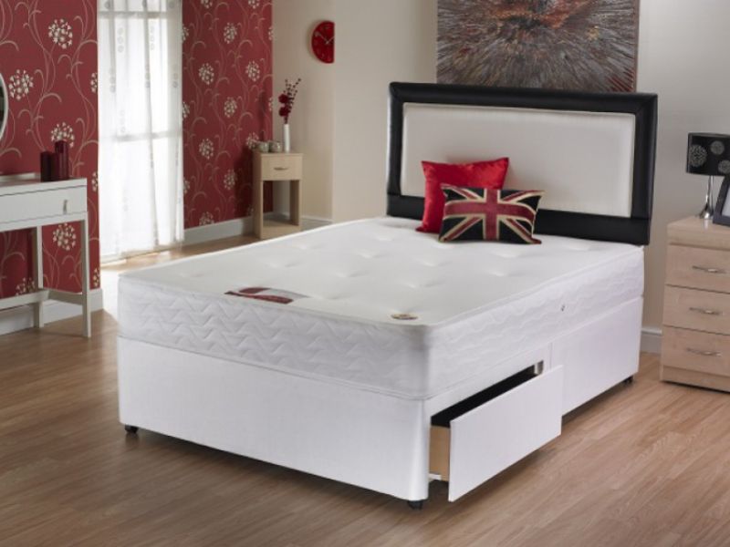 La Romantica Cairo 2ft 6 Small Single Divan Bed