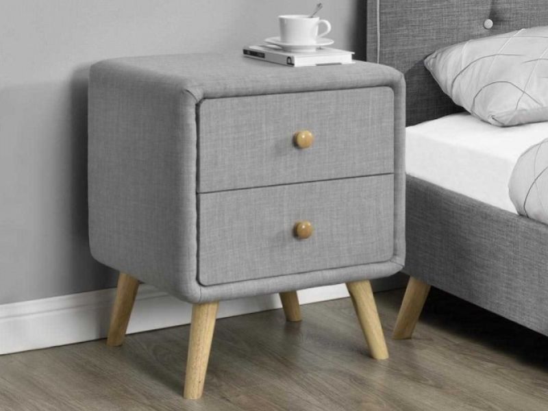 Sleep Design Winchester Light Grey Bedside