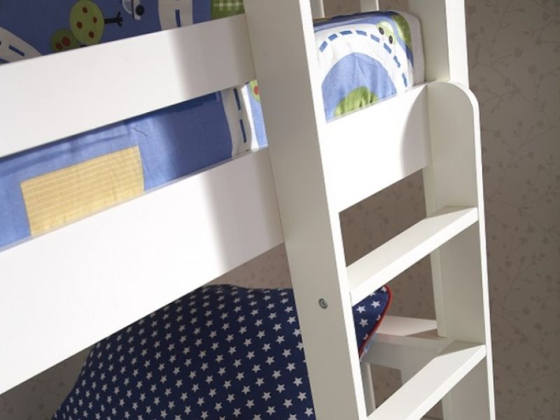 GFW Novaro White Wooden Bunk Bed