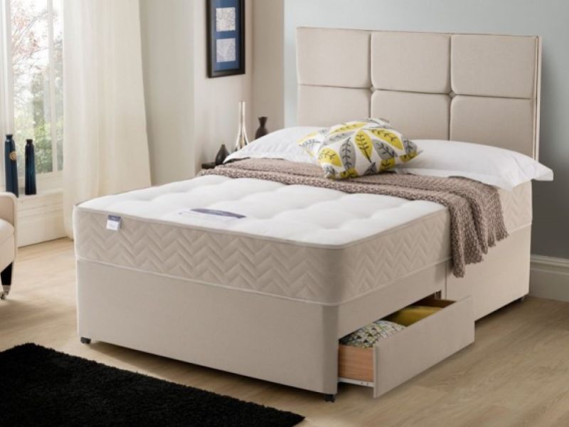 Silentnight Amsterdam 6ft Super Kingsize Miracoil Ortho Divan Bed