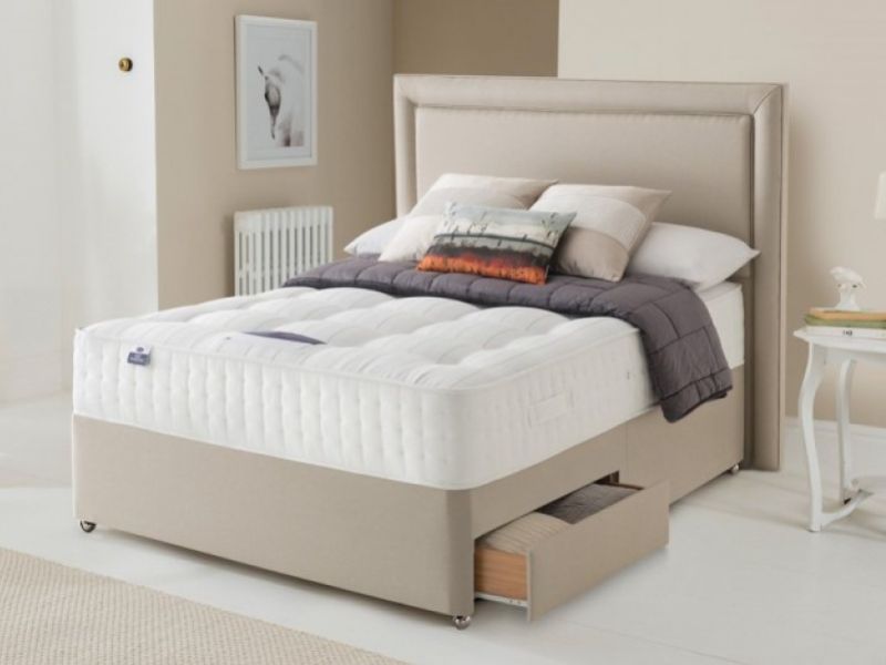 Silentnight 1350 Pocket Natural 4ft6 Double Divan Bed