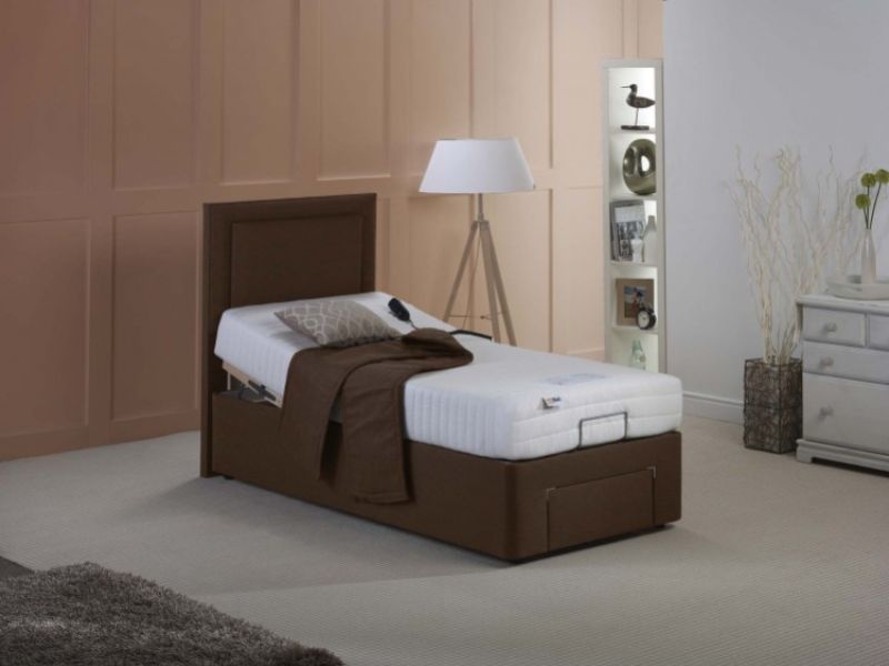 Furmanac Mibed Mitford 3ft Single Memory Foam Electric Adjustable Bed