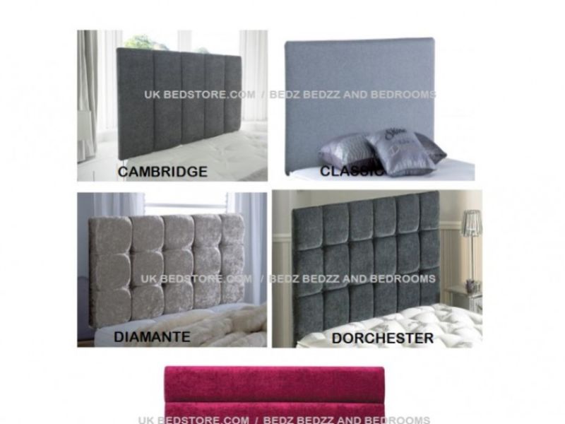 Vogue 4ft6 Double Half End Lift Ottoman Bed Base (Choice Of Colours)