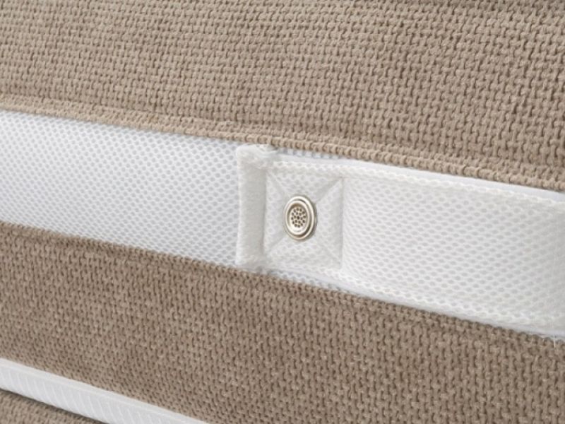 La Romantica Madrid 4ft6 Double 1000 Pocket And Memory Divan Bed