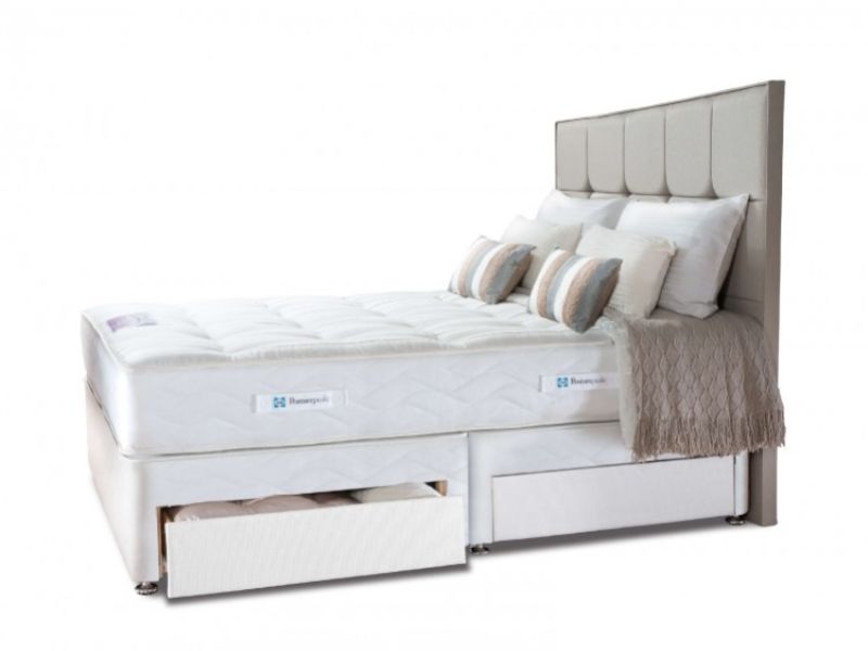 Sealy Pearl Elite 5ft Kingsize Divan Bed