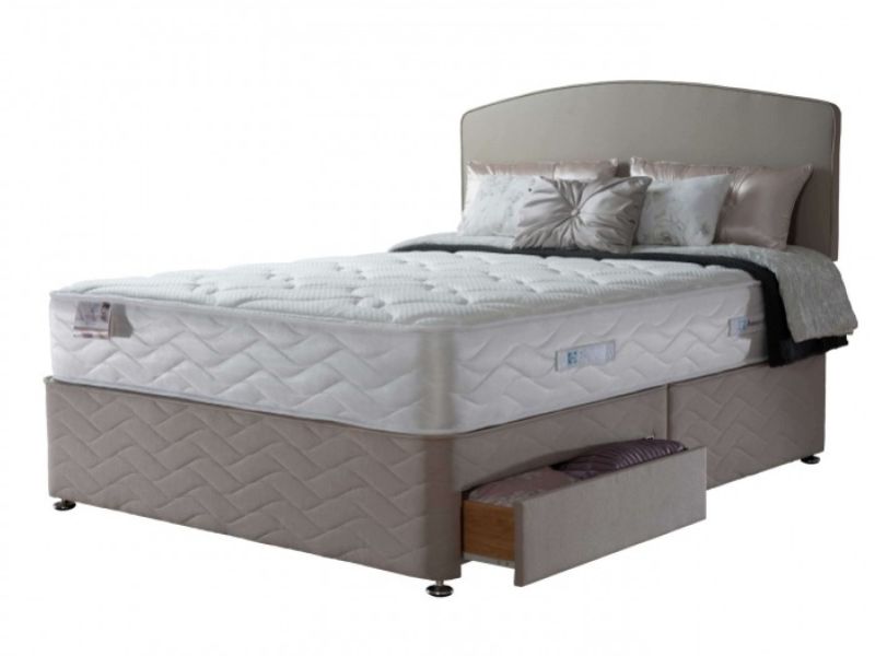 Sealy Casoli Geltex 1200 Pocket 3ft Single Divan Bed