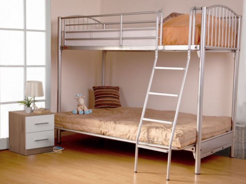 Sweet Dreams Garnet Metal Bunk Bed Frame