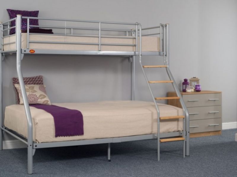 Sweet Dreams Thor Metal Triple Sleeper Bunk Bed