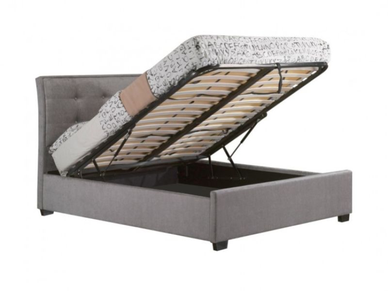 Sweet Dreams Edmonton 4ft6 Double Shell Fabric Ottoman Bed Frame