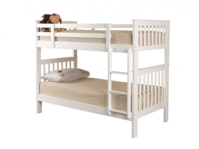 Sweet Dreams Marvel White Wooden Bunk Bed