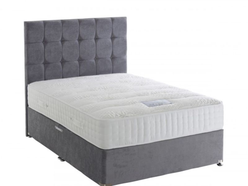Dura Bed Thermacool Tencel 2000 4ft6 Double Pocket Sprung Divan Bed
