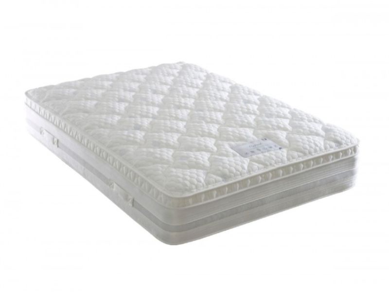 Dura Bed Oxford 1000 Pocket Sprung  2ft6 Small Single Mattress with Memory Foam