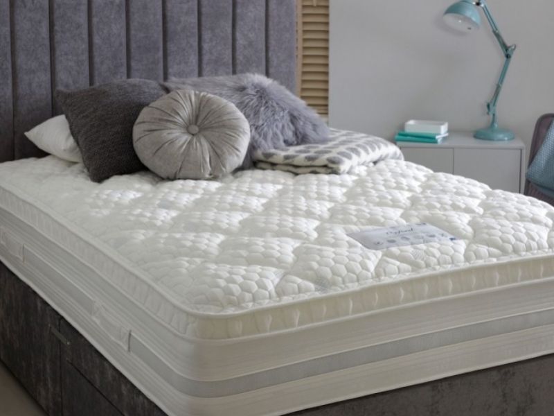 Dura Bed Oxford 1000 Pocket Sprung 4ft6 Double Divan Bed with Memory Foam