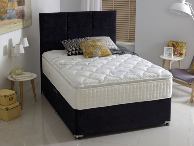 Dura Bed Supreme Comfort 4ft Small Double 2000 Pocket Springs Divan Bed