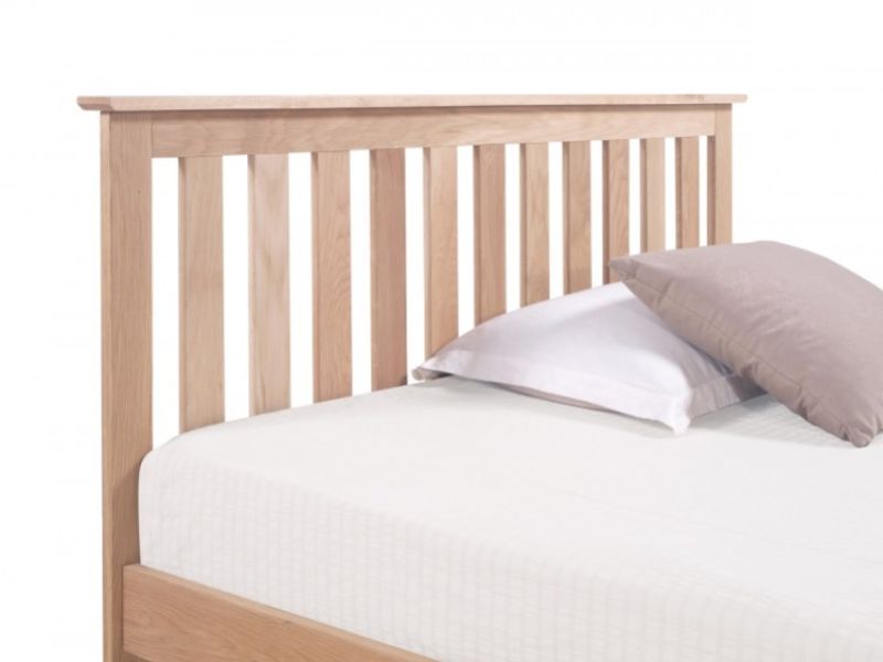 Emporia Oakland 4ft Small Double Solid Oak Bed Frame