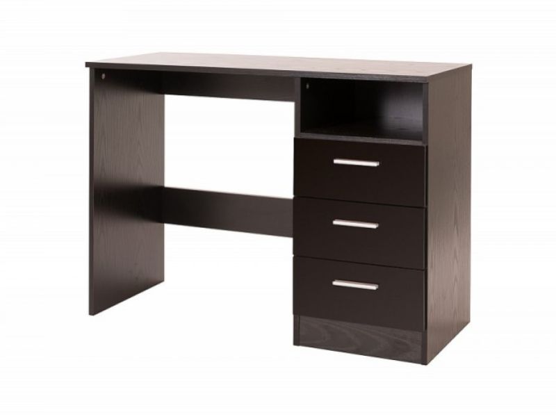 GFW Ottawa Dressing Table / Study Desk In Black