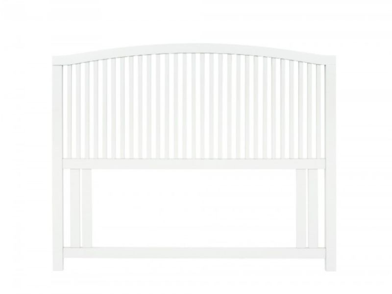Bentley Designs Ashby White 4ft Small Double Wooden Headboard