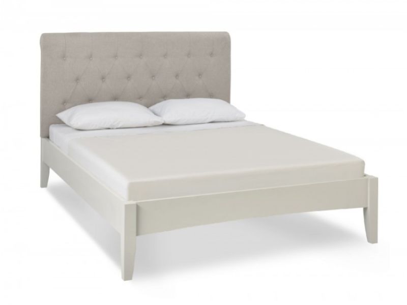 Bentley Designs Hampstead Soft Grey Upholstered 5ft Kingsize Bed Frame