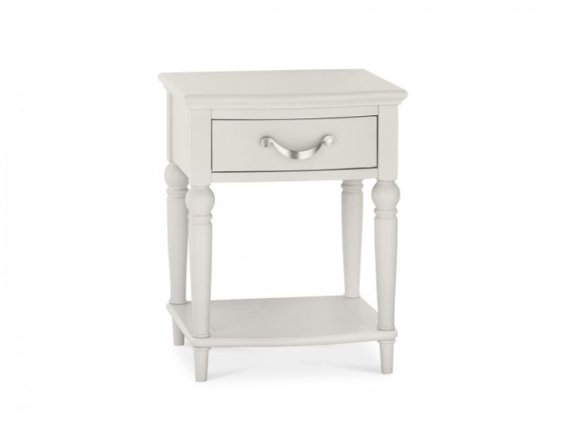 Bentley Designs Montreux Soft Grey 1 Drawer Bedside