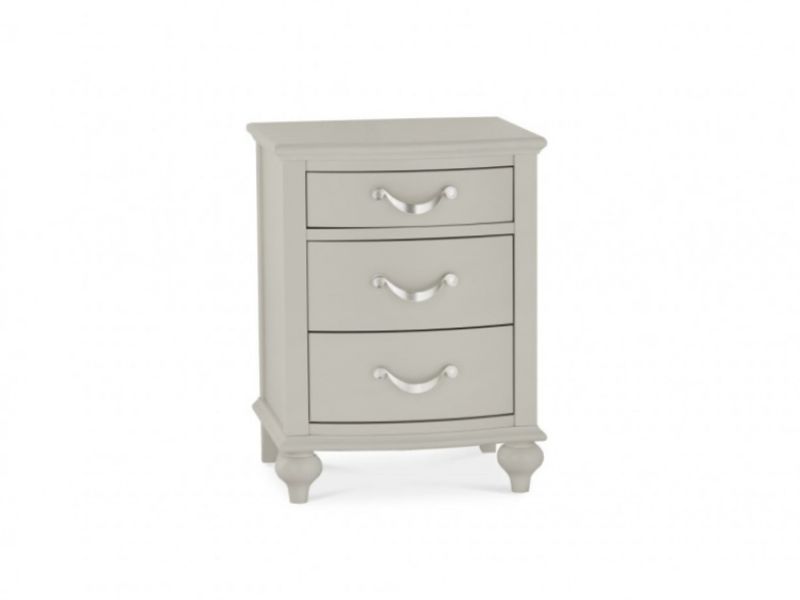 Bentley Designs Montreux Urban Grey 3 Drawer Bedside