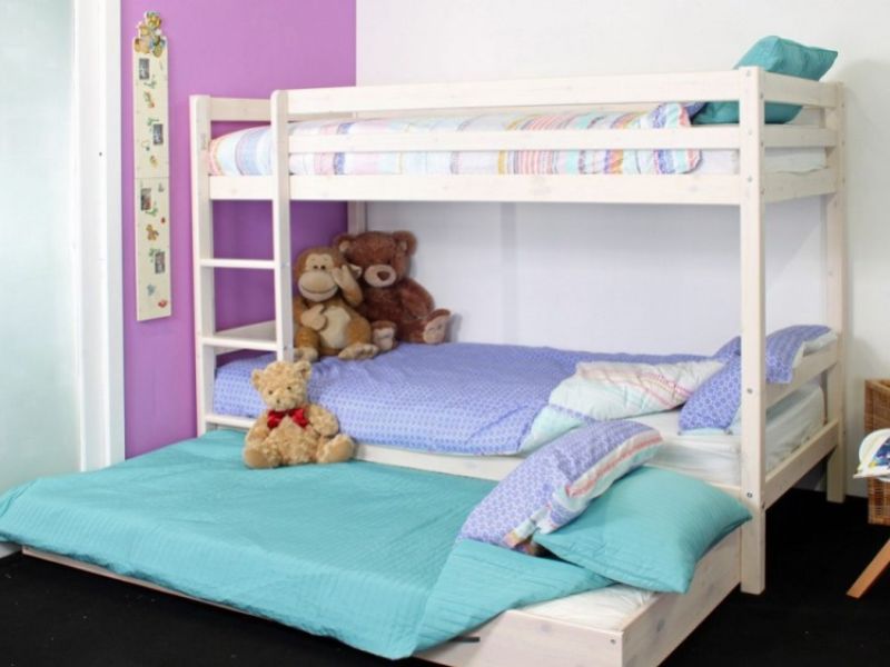 Thuka Hit 5 Childrens Bunk Bed With Trundle Bed