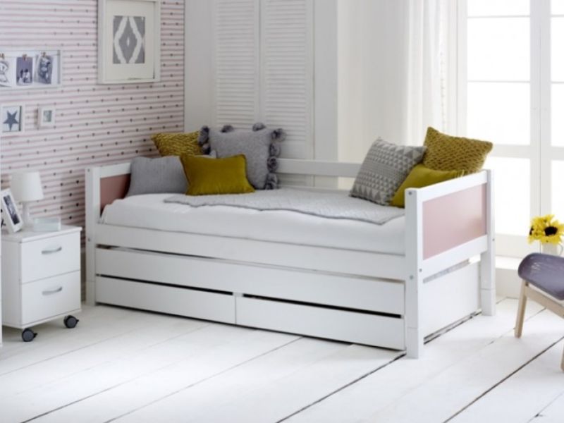 Thuka Nordic Day Bed 1 With Flat Rose End Panels