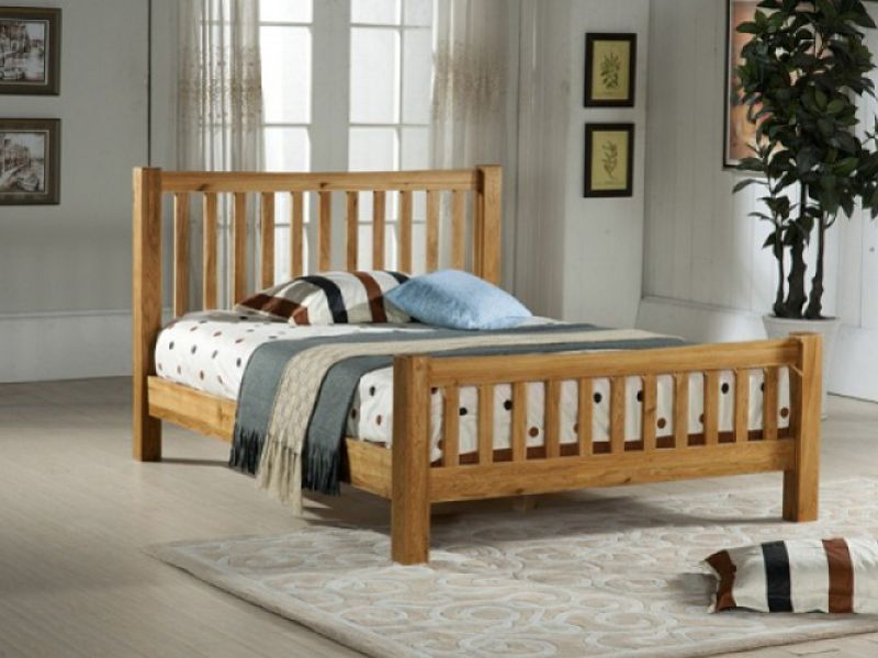 Time Living Denver 3ft Single Oak Bed Frame