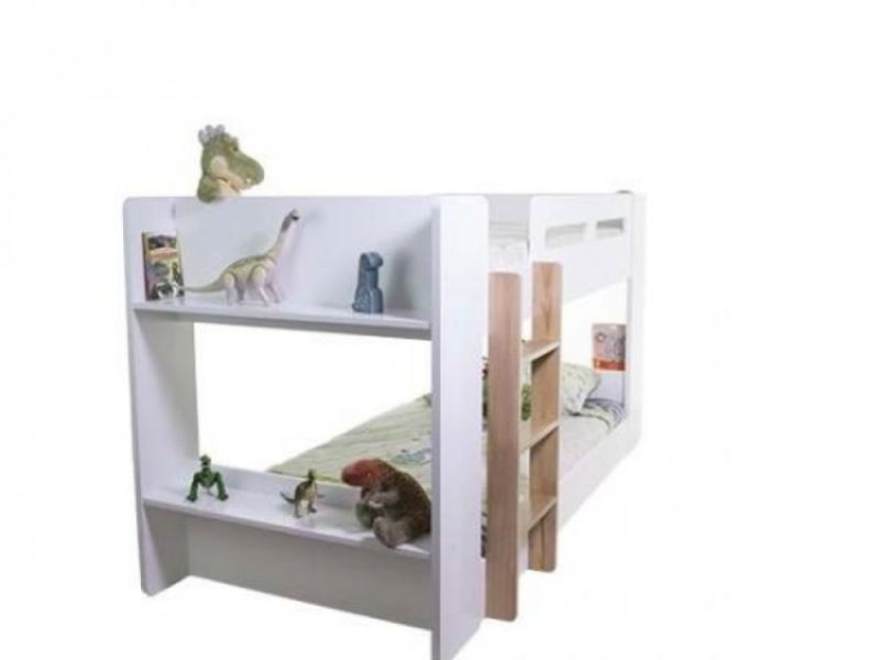 Flair Furnishings Joey Junior White Bunk Bed