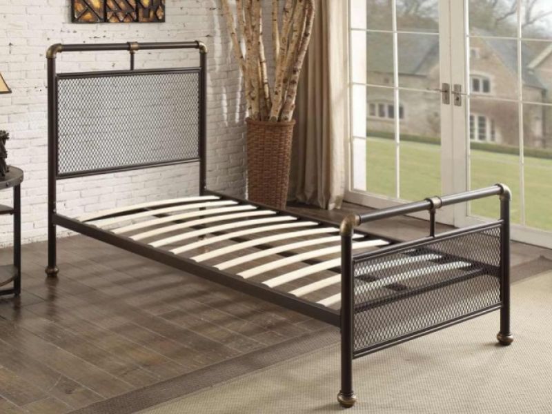 Sleep Design Cambridge 3ft Single Metal Bed Frame