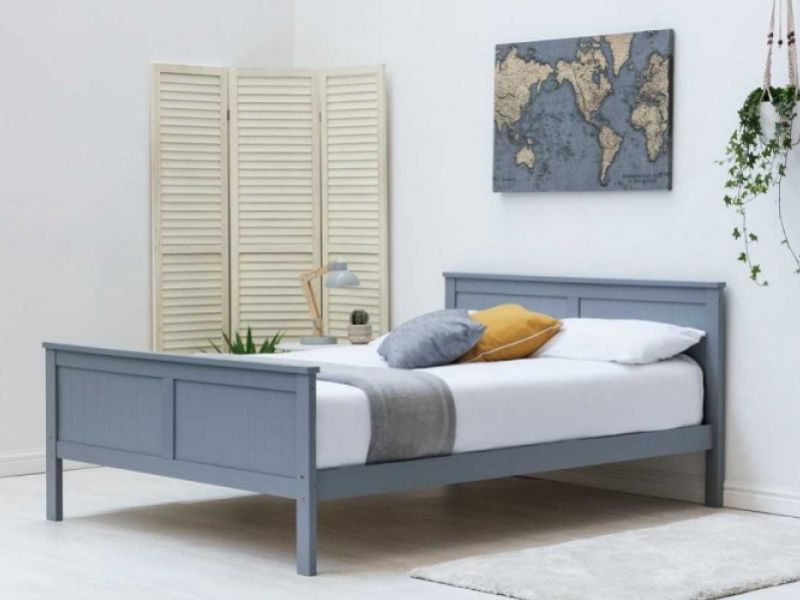 Sleep Design Tabley 5ft Kingsize Grey Wooden Bed Frame