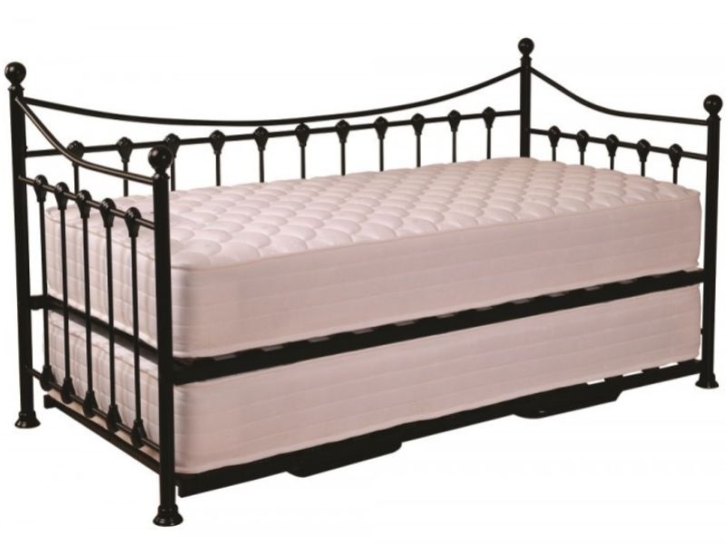 Sweet Dreams Scarlet 3ft Single Black Metal Day Bed