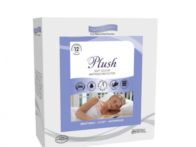 Protect A Bed Plush 3ft Single Mattress Protector