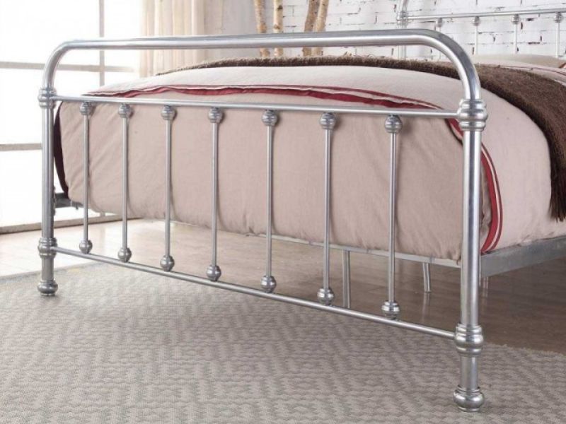 Sleep Design Esher 5ft Kingsize Chrome Metal Bed Frame