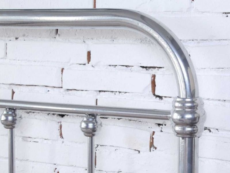 Sleep Design Esher 5ft Kingsize Chrome Metal Bed Frame