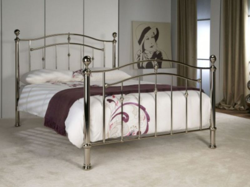 Limelight Callisto 5ft Kingsize Chrome Metal Bed Frame