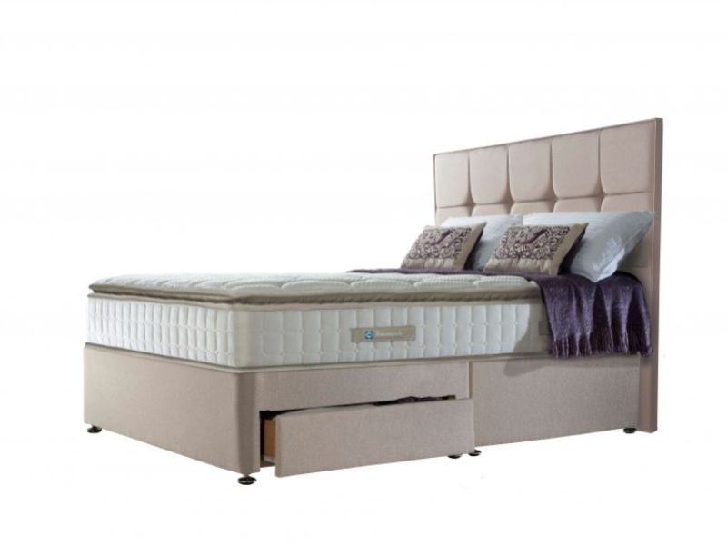 Sealy Nostromo Latex 1400 Pocket 3ft Single Divan Bed