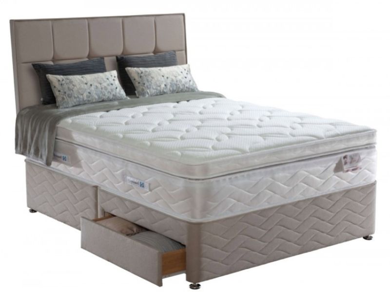 Sealy Palatine Latex 2500 Pocket 3ft Single Divan Bed