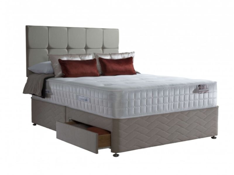 Sealy Antonio 1300 Pocket With Geltex 4ft6 Double Divan Bed