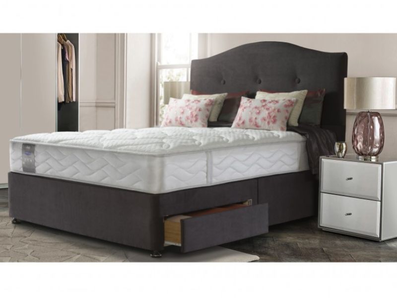 Sealy Pearl Wool 3ft6 Large Single Divan Bed