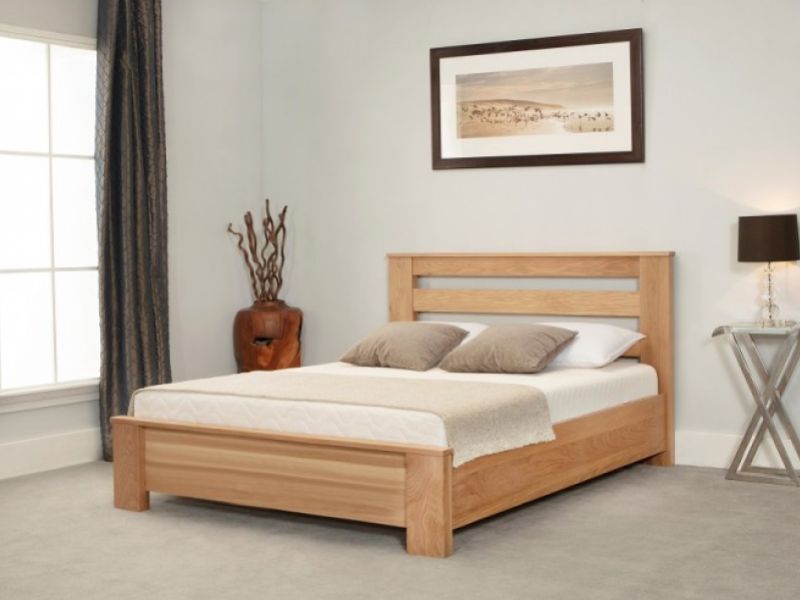 Emporia Heartwood 5ft Kingsize Solid Oak Bed Frame