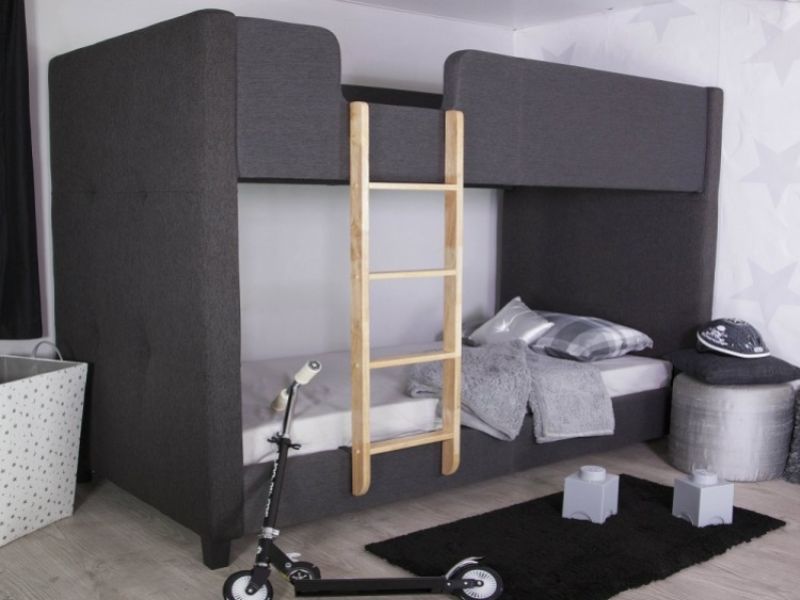 Flair Furnishings Frankie Bunk Bed In Charcoal