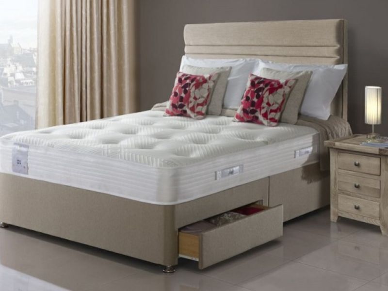 Sealy Activsleep Pocket Memory 1000 6ft Super Kingsize Divan Bed