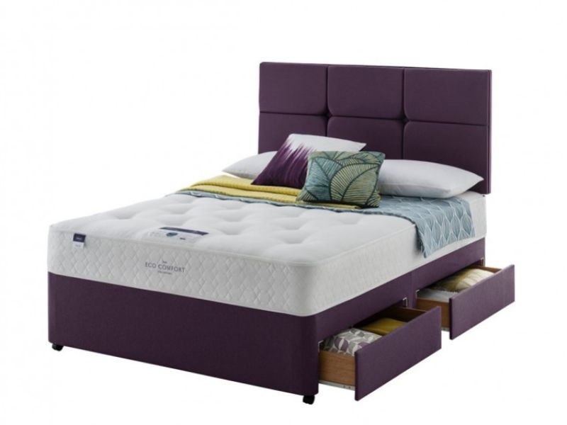 Silentnight Eco Comfort Allure 4ft Small Double Miracoil Divan Bed