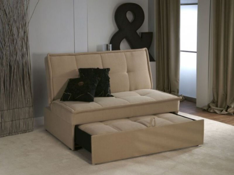 Limelight Solar Beige Sofa Bed
