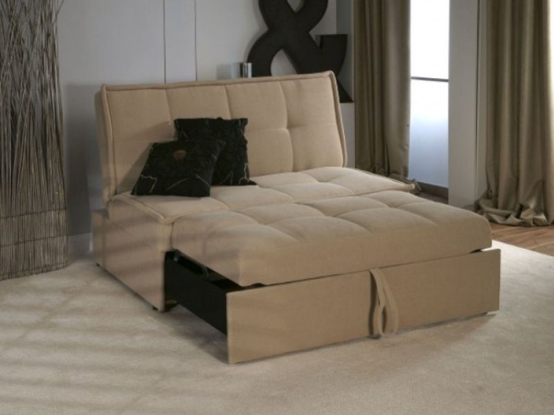 Limelight Solar Beige Sofa Bed