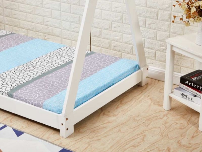 Sleep Design Tent 3ft Single Childrens Bed Frame In White