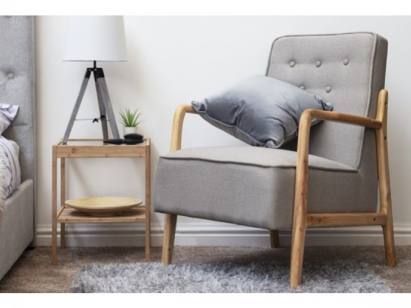 Sleep Design Farley Beige Fabric Chair